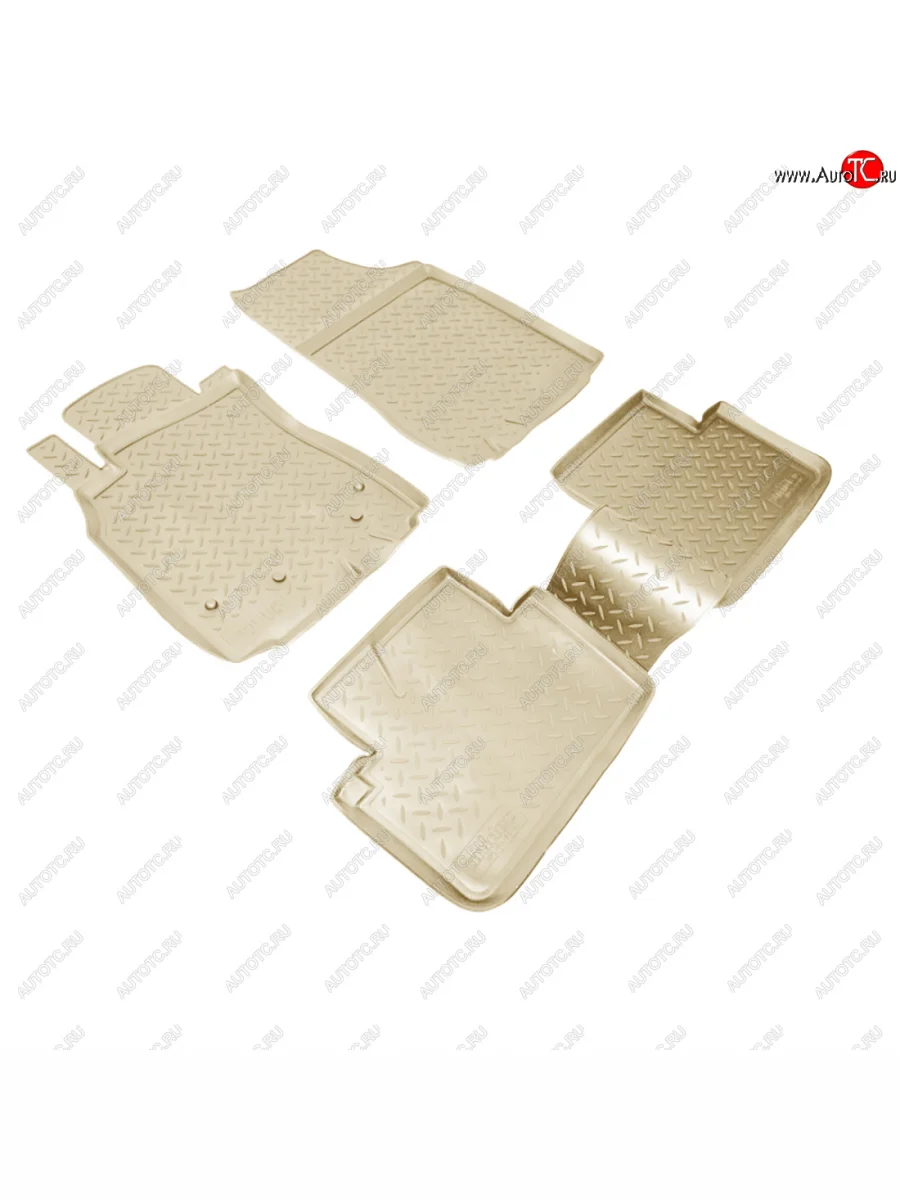 Коврики салонные Norplast Renault Fluence дорестайлинг (2010-2012) (бежевый)  в Перми Пермском крае