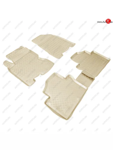 Коврики салонные Norplast (бежевый) Renault Koleos Phase 1 (2007-2011)