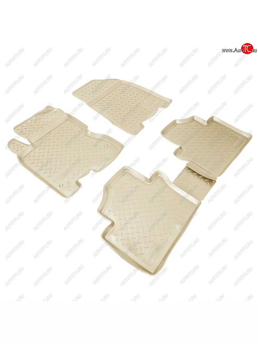 Коврики салонные Norplast Renault Koleos Phase 1 (2007-2011) (бежевый)  в Керчи Республика Крым