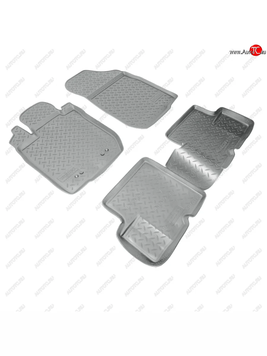 Коврики салонные Norplast Renault Logan 1 дорестайлинг (2004-2010) (серый)  с доставкой в г. Керчь