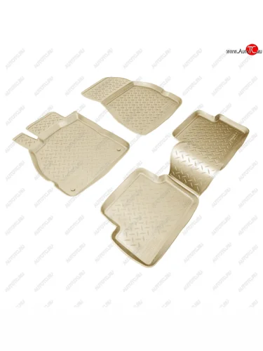 Коврики салонные Norplast (бежевый) Renault Megane седан  дорестайлинг (2002-2006)