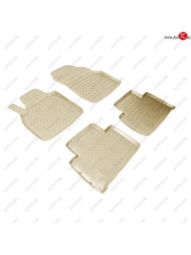 Коврики салонные Norplast (бежевый) Renault Scenic 2 (2003-2009)