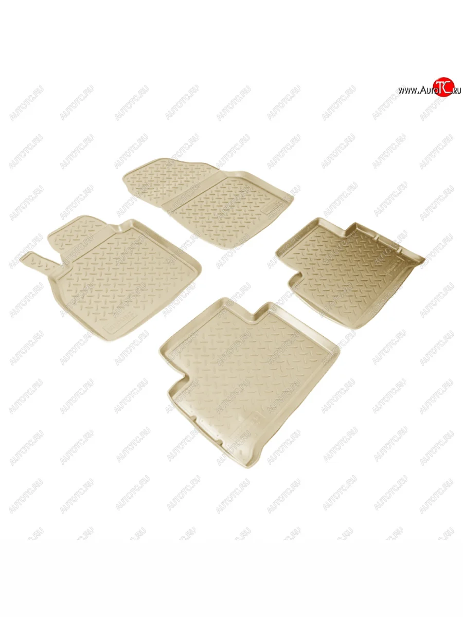 Коврики салонные Norplast Renault Scenic 2 (2003-2009) (бежевый)  в Самаре Самарской области