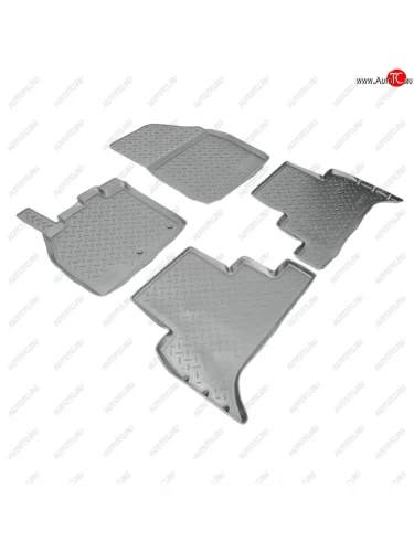 Коврики салонные Norplast (серый) Renault Scenic 3 (2009-2012)