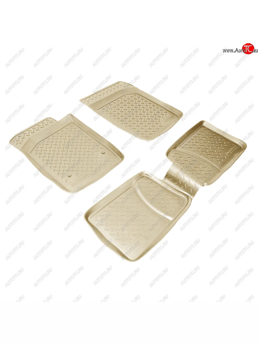 Коврики салонные Norplast Renault Symbol седан LB 1-ый рестайлинг (2002-2006) (бежевый)  с доставкой в г. Пермь