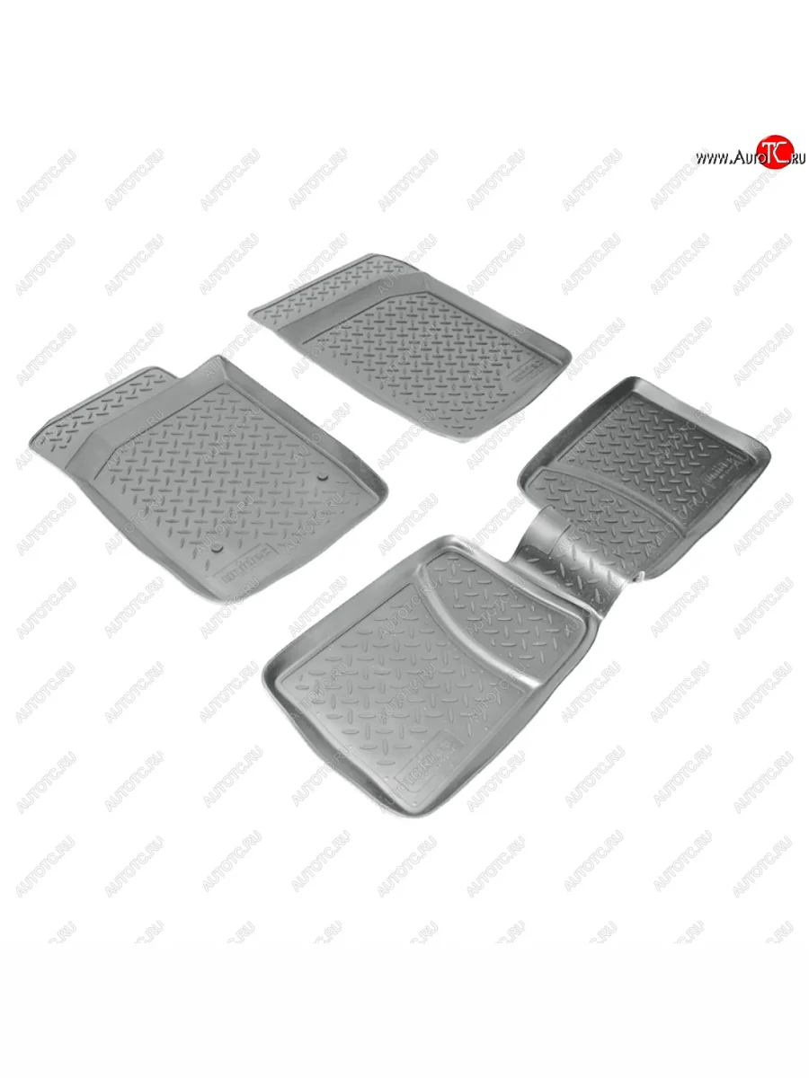 Коврики салонные Norplast Renault Symbol седан LB 2-ой рестайлинг (2006-2008) (серый)  с доставкой в г. Керчь