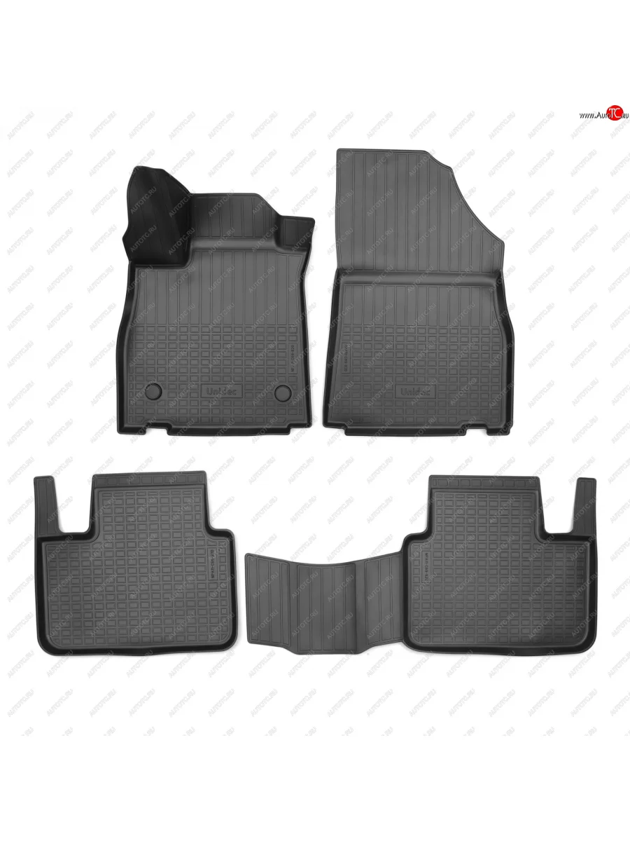 Коврики салонные Norplast  3D Renault Talisman седан дорестайлинг (2015-2020) (черный)  в Керчи Республика Крым