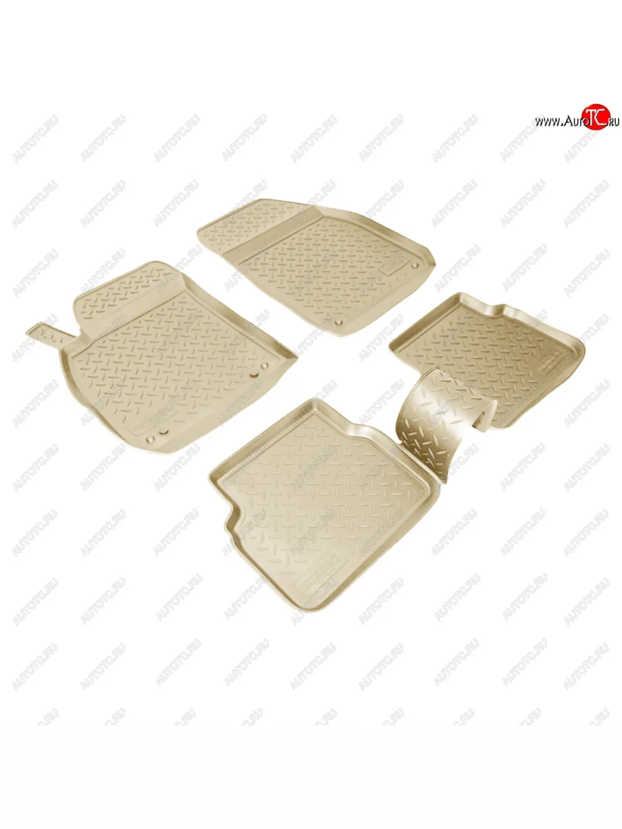 Коврики салонные Norplast SAAB 9-3 YS3F седан дорестайлинг (2003-2007) (бежевый)  с доставкой в г. Керчь