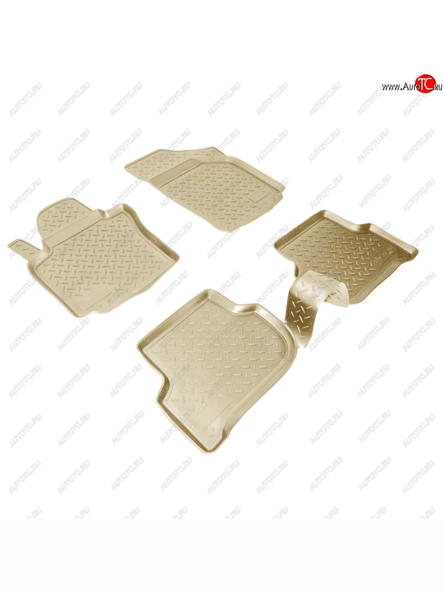 Коврики салонные Norplast Seat Altea 5P дорестайлинг (2004-2009) (бежевый)  в Перми Пермском крае