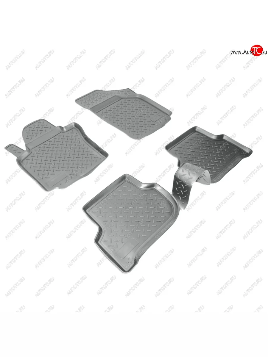 Коврики салонные Norplast Seat Altea 5P дорестайлинг (2004-2009) (серый)  в Самаре Самарской области