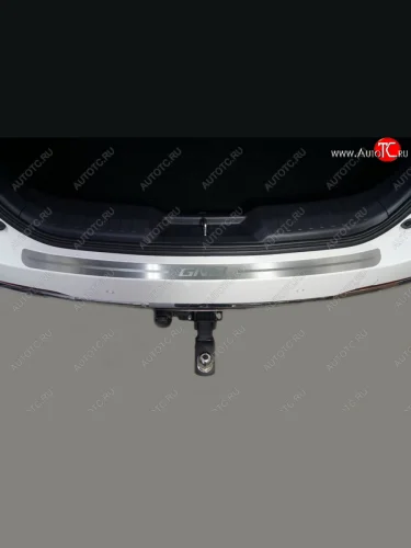 Накладка на задний бампер, ТСС Тюнинг (лист шлифованный надпись GN8) GAC GN8 (2020-2023)