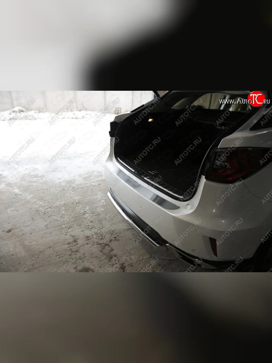 Накладка на задний бампер, ТСС Тюнинг Lexus RX330 XU30 (2003-2006) (лист шлифованный надпись Lexus)  в Перми Пермском крае