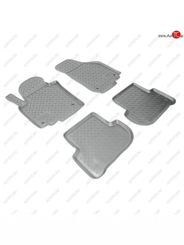 Коврики салонные (5L7) Norplast (серый) Skoda Yeti (2009-2013)