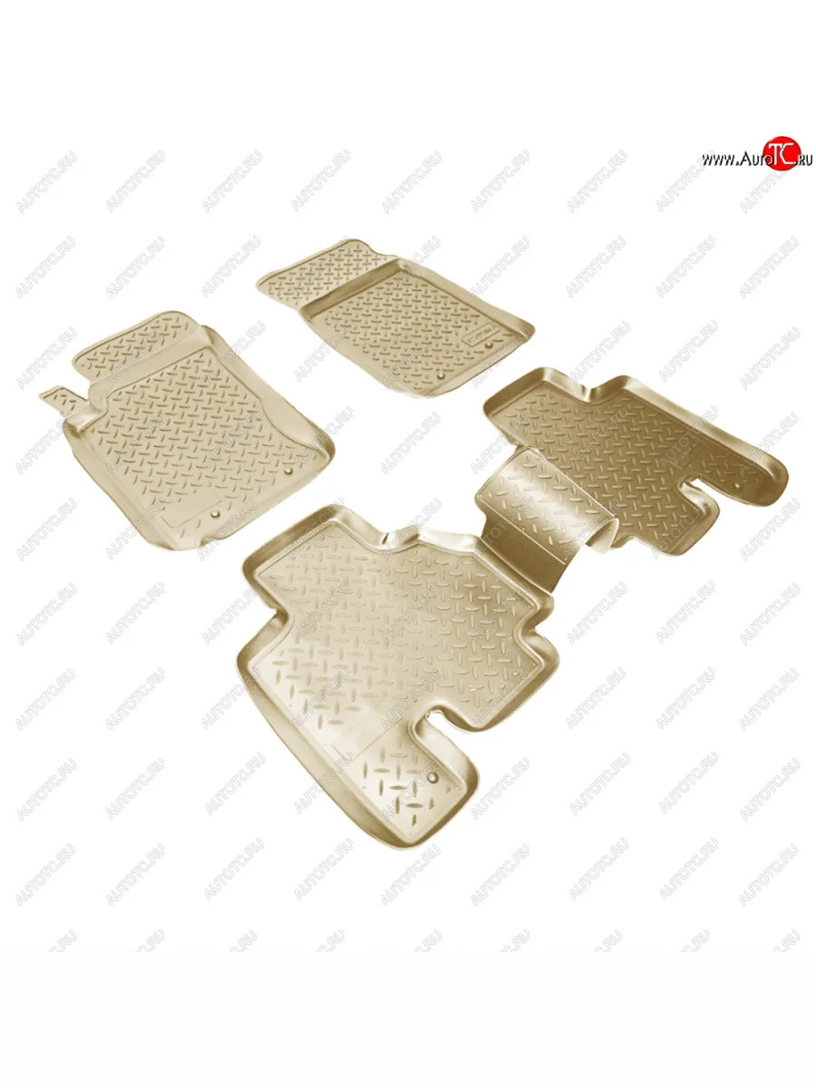 Коврики салонные Norplast SSANGYONG Kyron дорестайлинг (2005-2007) (бежевый)  с доставкой в г. Керчь