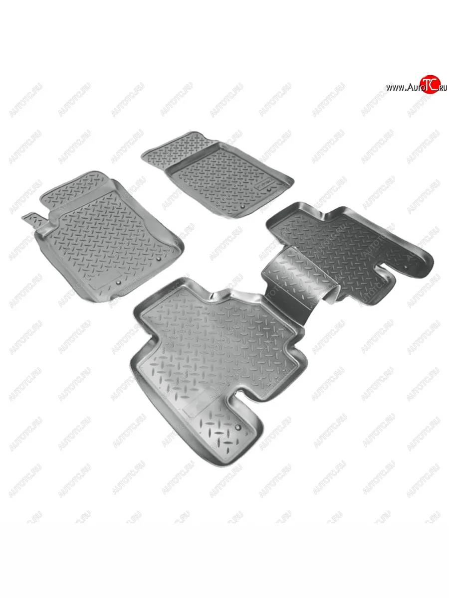 Коврики салонные Norplast SSANGYONG Kyron дорестайлинг (2005-2007) (серый)  с доставкой в г. Керчь