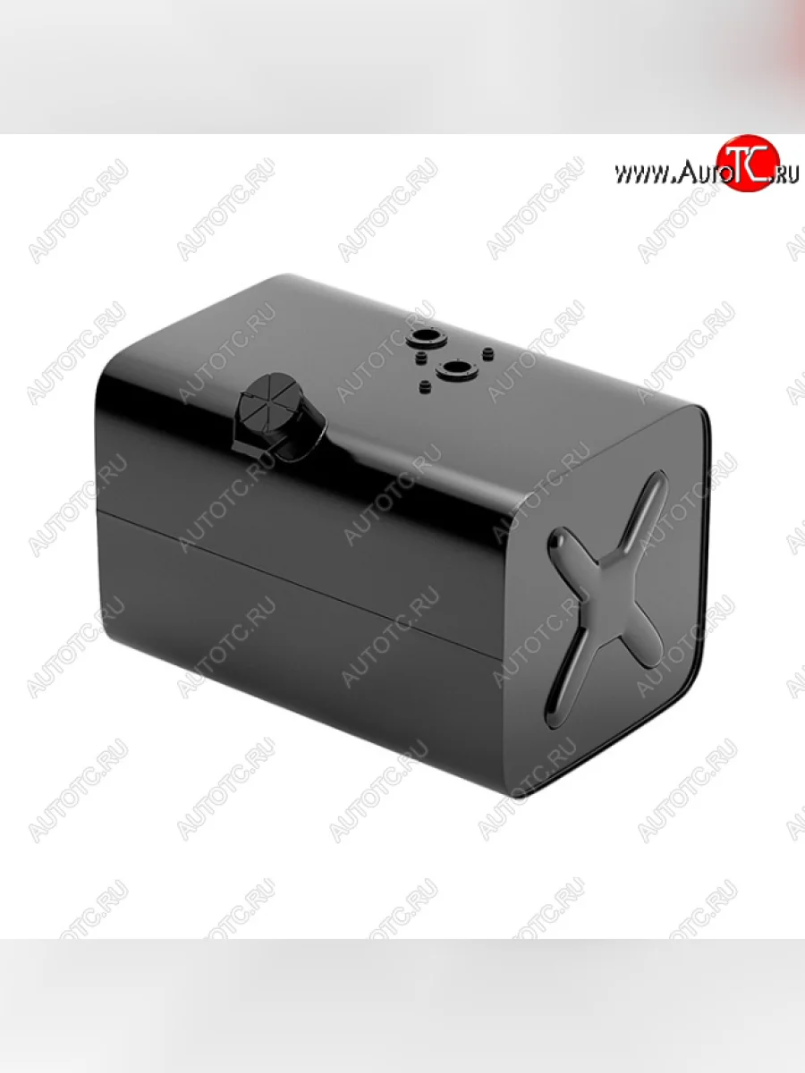 Бак топливный (аналог увеличенной ёмкости) 370 л. (650*650*1000) СТАЛЬ БАКОР  МАЗ  4370 Зубренок, 5336, 5440, 5516, 6317 (крышка откидная, без комплектующих)  В Кинешме Ивановской области