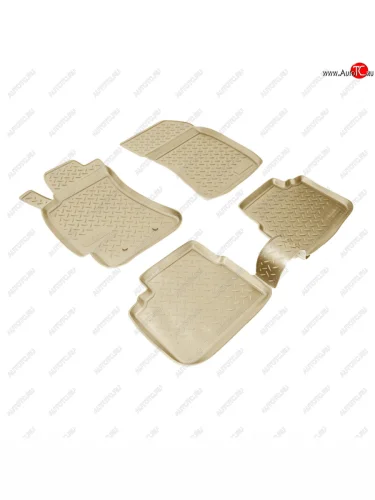Коврики салонные Norplast (бежевый) Subaru Forester SH (2008-2013)