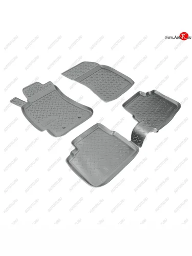 Коврики салонные Norplast (серый) Subaru Forester SH (2008-2013)
