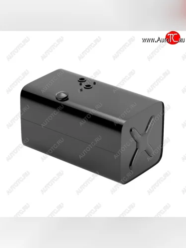 Бак топливный (аналог увеличенной ёмкости) 450 л. (650*650*1175) СТАЛЬ БАКОР (крышка полуоборот, с комплектующими с РТИ) МАЗ 4370 Зубренок (1999-2015)