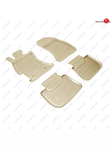 Коврики салонные Norplast (бежевый) Subaru XV GP/G33 дорестайлинг (2012-2016)