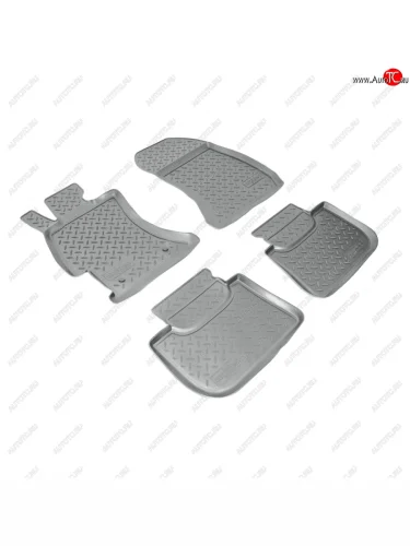 Коврики салонные Norplast (серый) Subaru XV GP/G33 дорестайлинг (2012-2016)