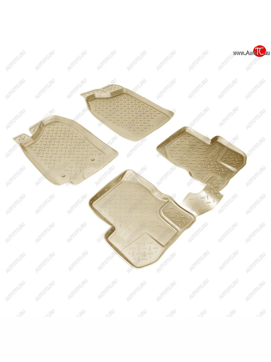 Коврики салонные Norplast Suzuki Jimny JB23/JB43 1-ый рестайлинг (2002-2012) (бежевый)  в Керчи Республика Крым