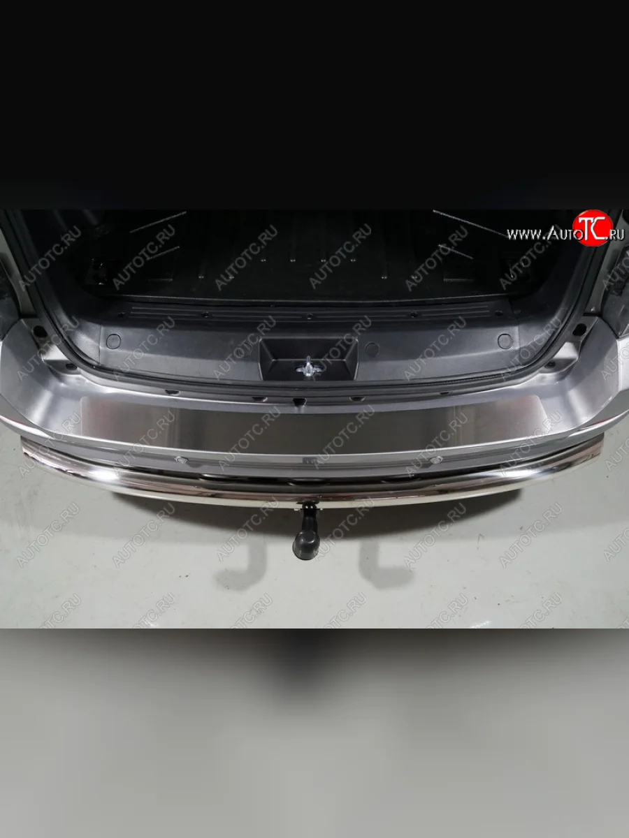 Накладка на задний бампер лист шлифованный, ТСС Тюнинг Haval H5 рестайлинг (2020-2023) (Лист шлифованный)  в Керчи Республика Крым