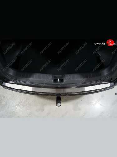 Накладка на задний бампер лист шлифованный, ТСС Тюнинг Haval Jolion дорестайлинг (2020-2024)