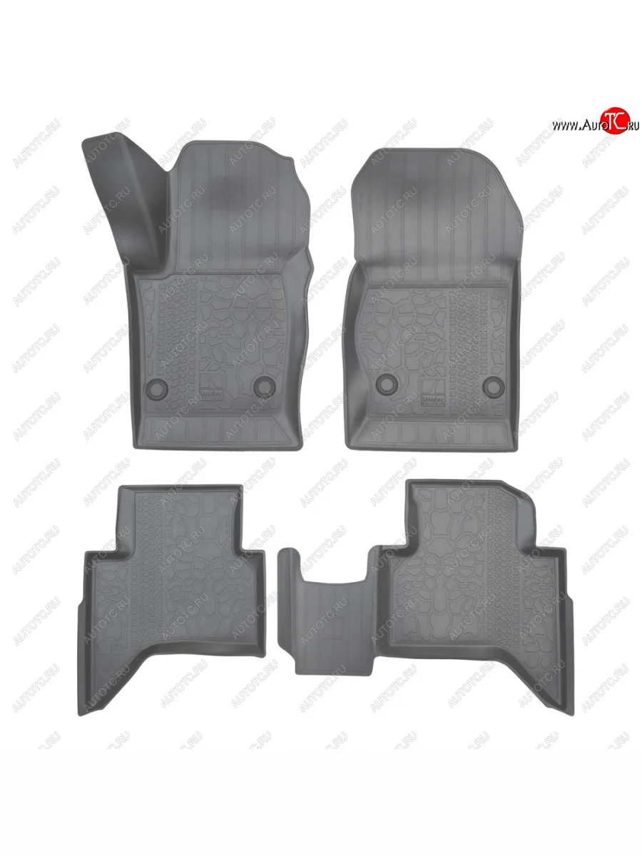 Коврики салонные Norplast Tank 300 (2020-2025) (серый)  с доставкой в г. Керчь