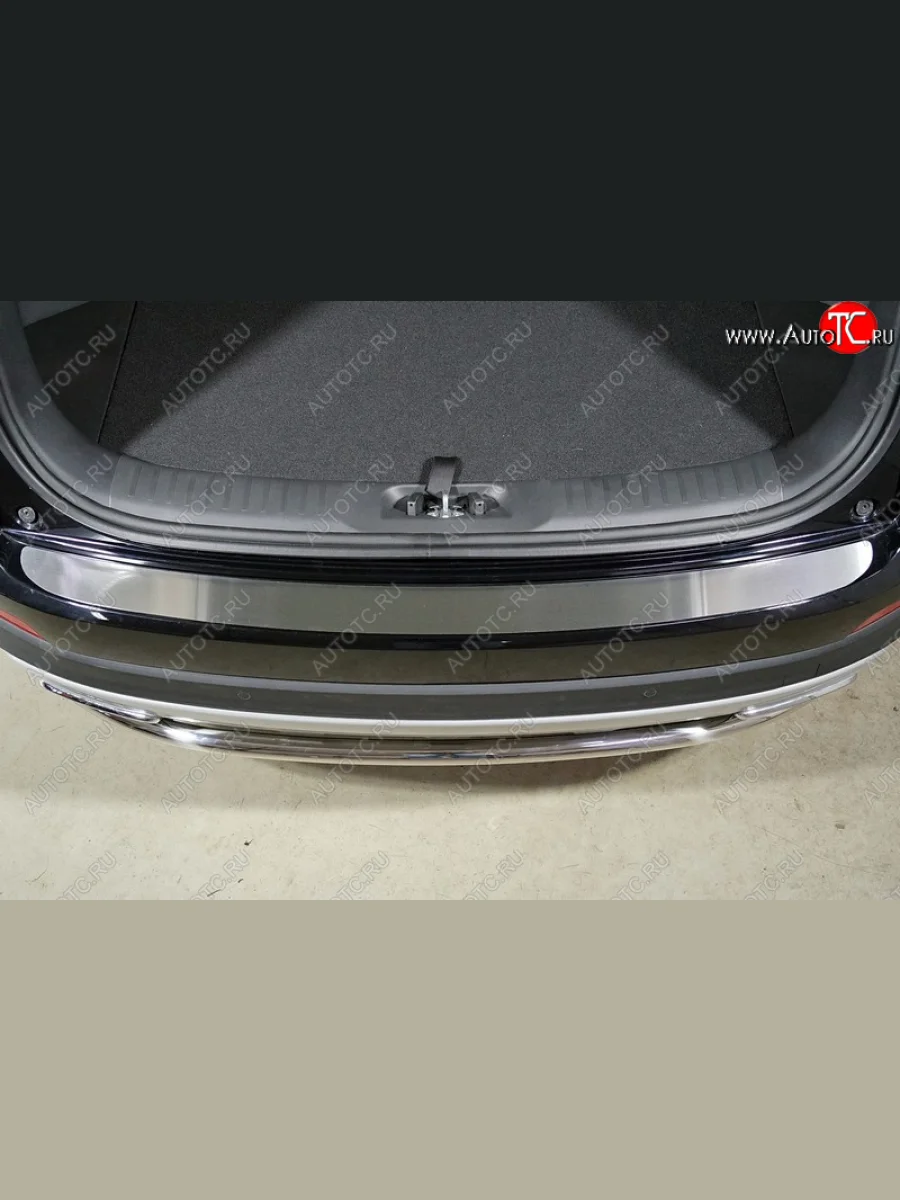 Накладка на задний бампер , ТСС Тюнинг Changan CS55 Plus (2021-2025) (Лист шлифованный)  в Керчи Республика Крым