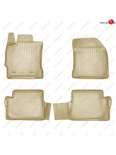 Коврики салонные Norplast (бежевый) Toyota Auris E180 хэтчбэк 5 дв. дорестайлинг (2012-2016)