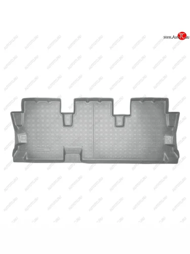 Коврики салонные (3 ряд) Norplast (серый 3 ряд) Toyota Highlander XU50 дорестайлинг (2013-2017)
