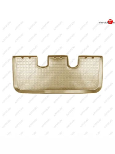 Коврики салонные (3 ряд) Norplast (бежевый 3 ряд) Toyota Fortuner AN50/AN60 2-ой рестайлинг (2011-2015)