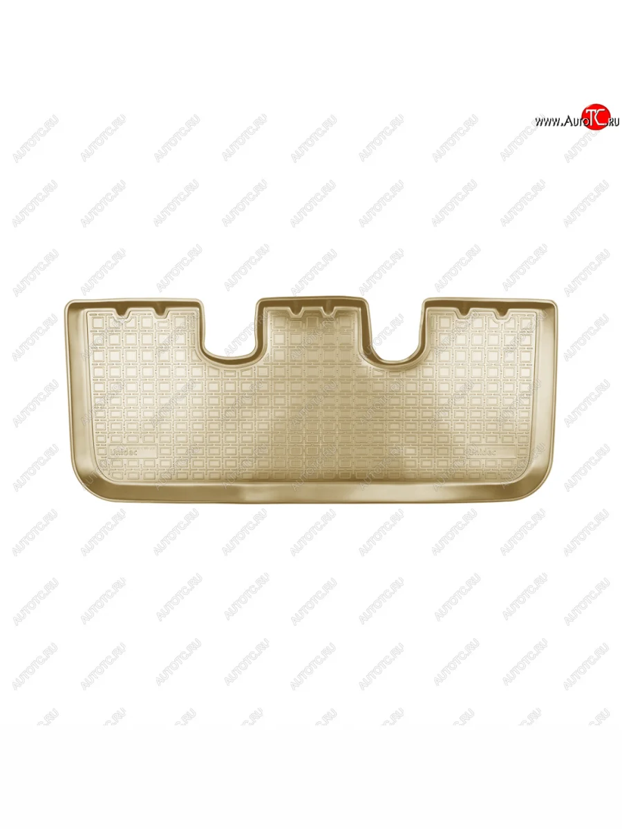 Коврики салонные (3 ряд) Norplast Toyota Fortuner AN50/AN60 2-ой рестайлинг (2011-2015) (бежевый 3 ряд)  в Керчи Республика Крым