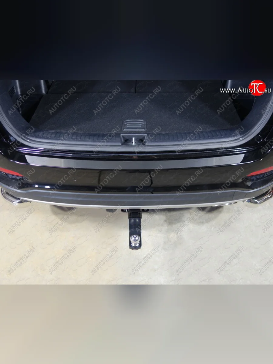 Накладка на задний бампер, ТСС Тюнинг KIA Sorento UM/Prime рестайлинг (2018-2020) (Лист шлифованный)  с доставкой в г. Пермь