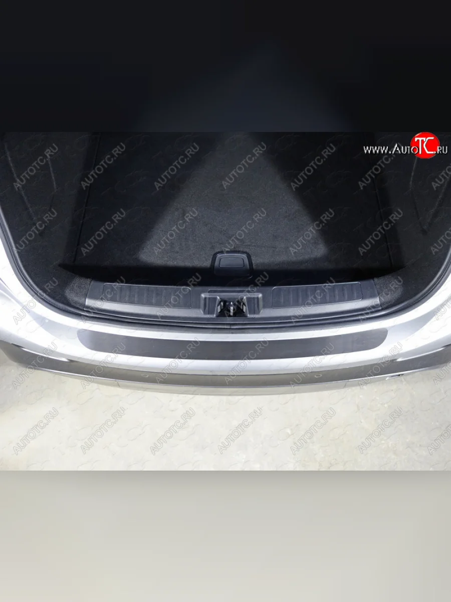 Накладка на задний бампер, ТСС Тюнинг INFINITI QX30 H15E (2016-2020) (Лист шлифованный)  в Керчи Республика Крым