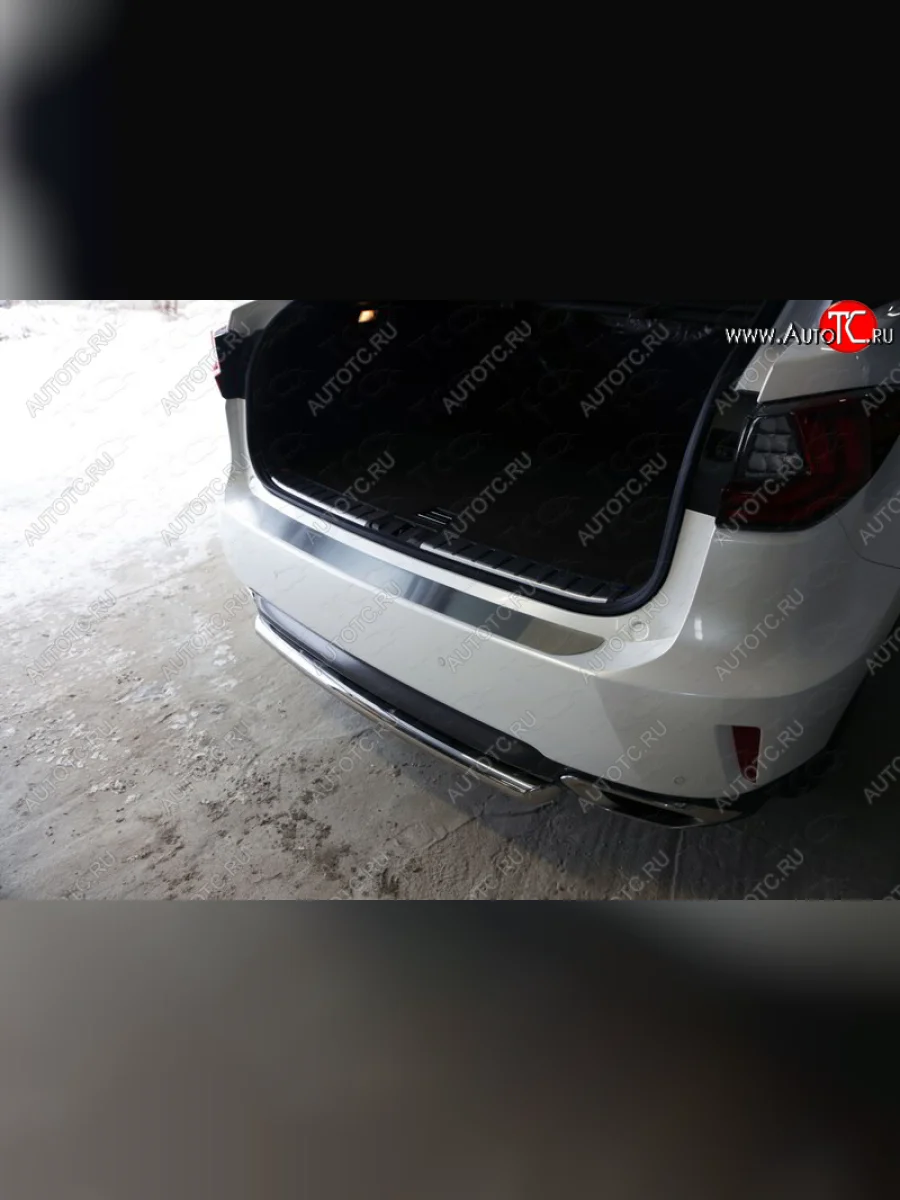 Накладка на задний бампер, ТСС Тюнинг Lexus RX 200T AL20 дорестайлинг (2015-2017) (Лист шлифованный)  в Перми Пермском крае