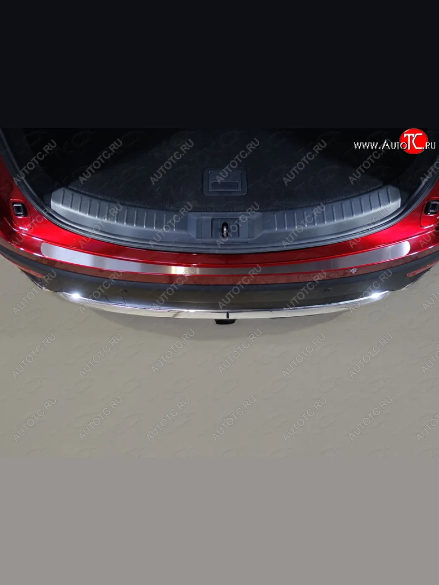 Накладка на задний бампер, ТСС Тюнинг Mazda CX-9 TC дорестайлинг (2015-2025)  с доставкой в г. Керчь