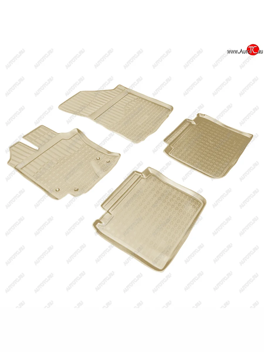 Коврики салонные Norplast Toyota Venza GV10 рестайлинг (2012-2016) (бежевый)  в Керчи Республика Крым