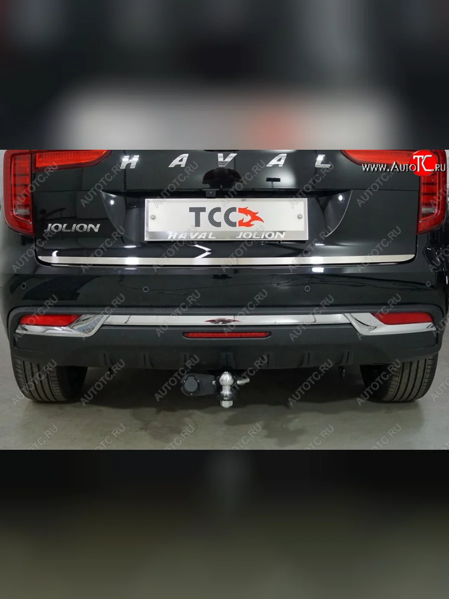 Накладка на заднюю дверь, ТСС Тюнинг Haval Jolion рестайлинг (2024-2025) (Лист шлифованный)  в Керчи Республика Крым