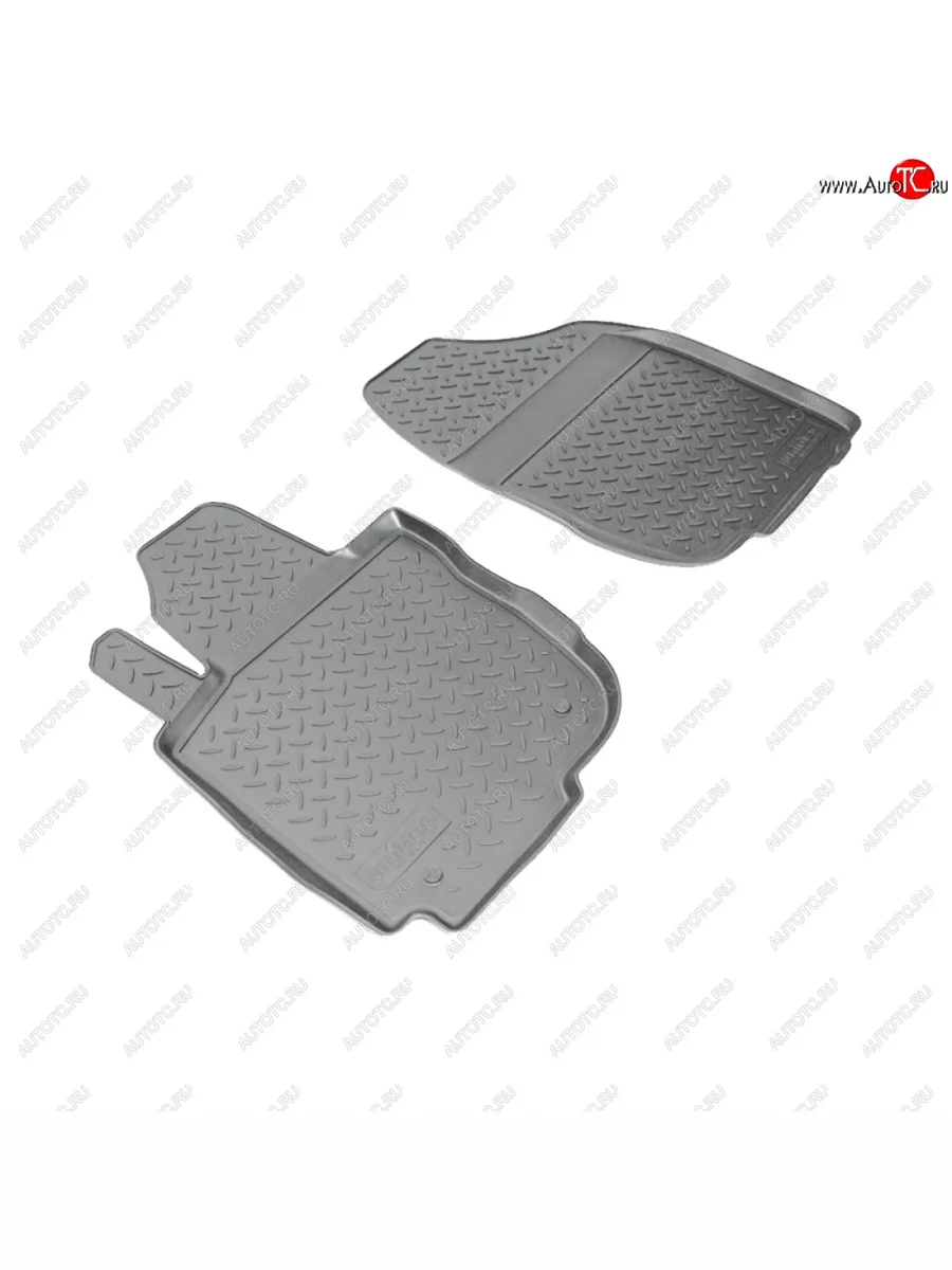 Коврики салонные (пер) Norplast Toyota RAV4 XA30 5 дв. 2-ой рестайлинг (2010-2013) (серый (пер))  с доставкой в г. Керчь