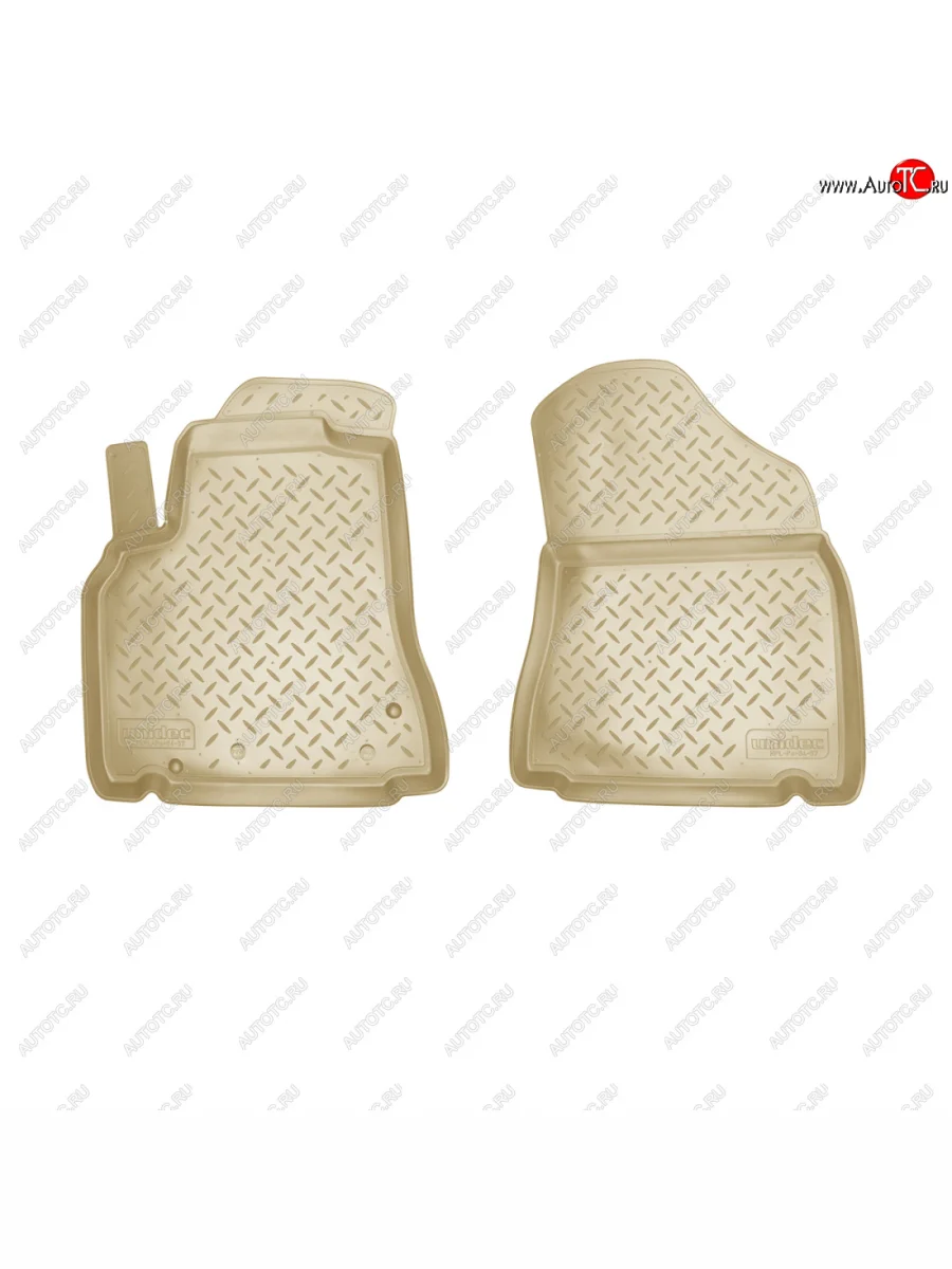 Коврики салонные (пер) Norplast  CITROEN Berlingo (2008-2016) B9 (бежевый)  с доставкой в г. Пермь