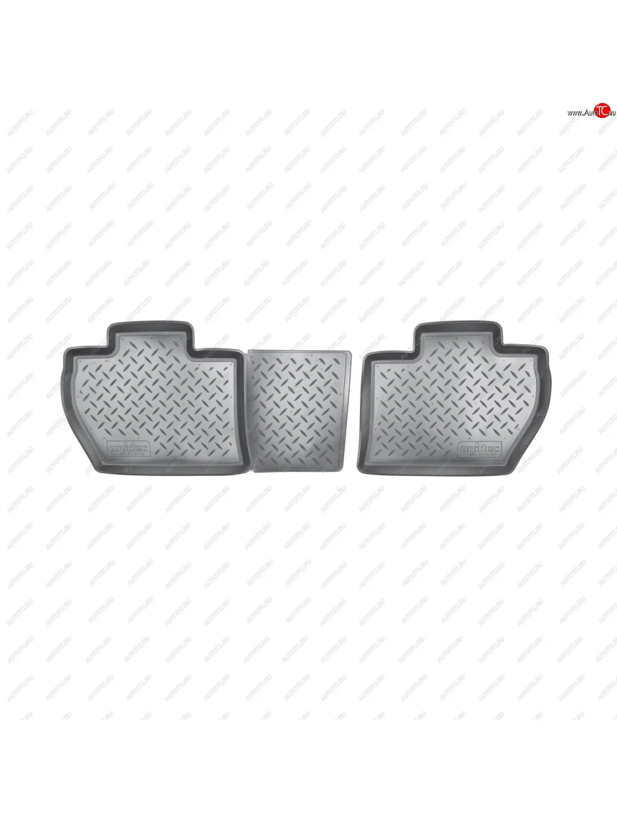 Коврики салонные (зад) Norplast CITROEN Berlingo B9 рестайлинг (2015-2022) (черный)  в Перми Пермском крае