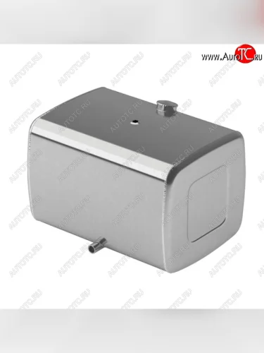Топливный бак (аналог 65205-1101010-25) 400 л. с патрубком G1 (650*700*975) АЛЮМИНИЙ БАКОР ( крышка полуоборот. без комплектующих,) КамАЗ 6520 (2007-2025)