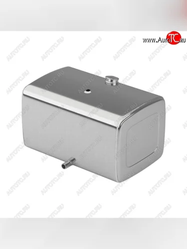 Топливный бак (аналог 54901101010P) 400 л. с патрубком G1 (620*675*1040) АЛЮМИНИЙ БАКОР (крышка полуоборот. с комплектующими) КамАЗ 5490 - 54901