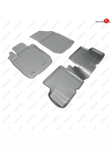 Коврики салонные Norplast (серый) Renault Duster HS дорестайлинг (2010-2015)