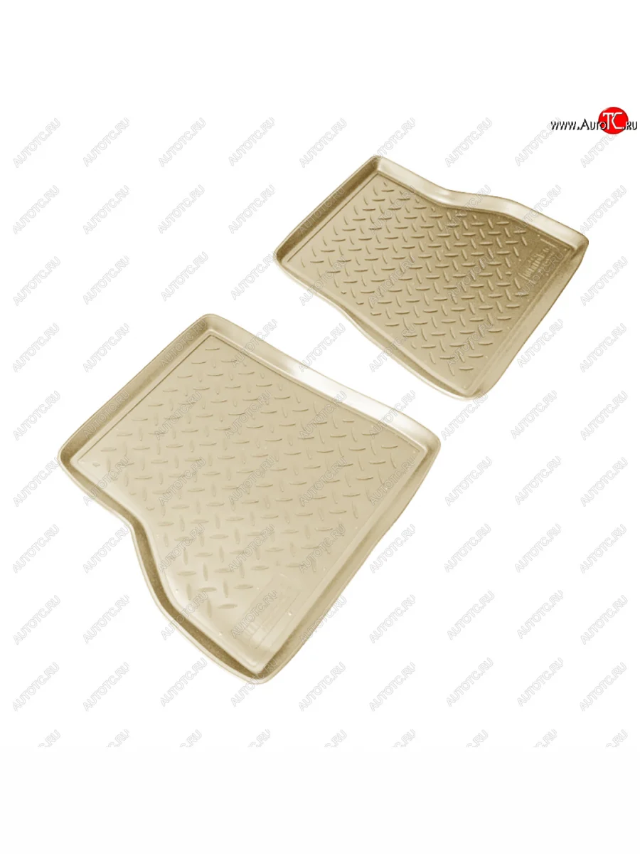 Коврики салонные (зад) Norplast Renault Kangoo KC 1- дорестайлинг (1997-2003) (бежевый)  с доставкой в г. Пермь