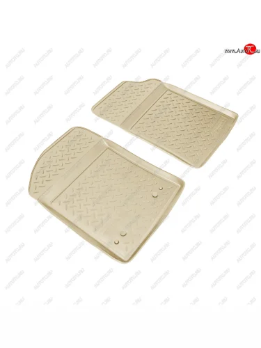 Коврики салонные (пер)  Norplast (бежевый) Renault Kangoo KC 1- дорестайлинг (1997-2003)