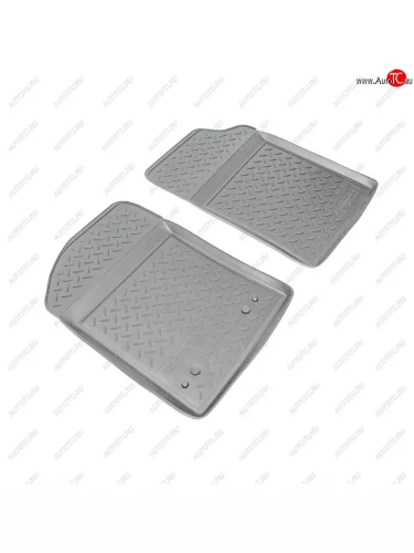 Коврики салонные (пер) Norplast (серый) Renault Kangoo KC 1- дорестайлинг (1997-2003)