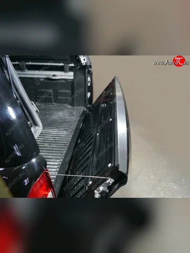 Накладка на задний бампер, ТСС Тюнинг (Лист шлифованный) Mercedes-Benz X class W470 (2017-2020)